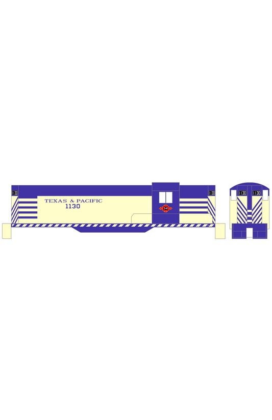 Texas and Pacific EMD Hood Diesel Blue