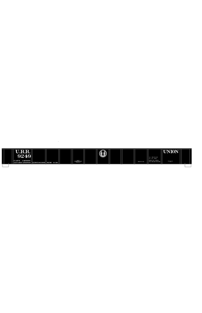 Union Railroad 50 Ft Gondola White