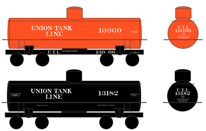 Union Tank Line Class X Tank Car White