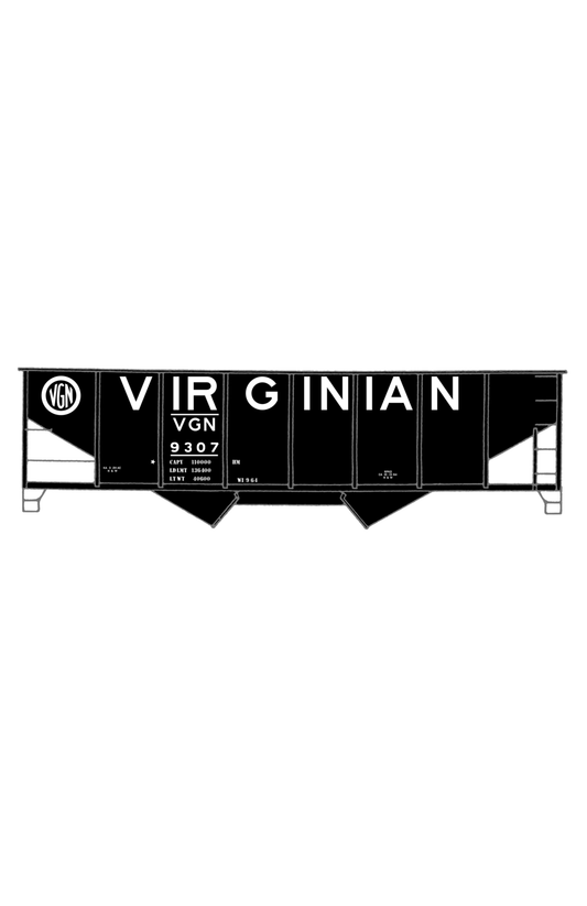 Virginian Ribbed Twin Hopper White