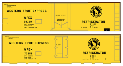 Great Northern Western Fruit Express Ice Reefer Black