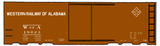 Western Railway Of Alabama 40 Ft Boxcar White West Point Route