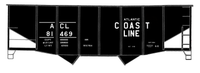 Atlantic Coast Line Ribbed Twin Hopper White