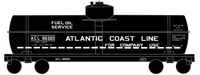 Atlantic Coast Line Tank Car White