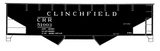Clinchfield Offset Twin Hopper White CRR