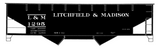 Litchfield and Madison Offset Twin Hopper White