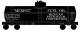 Mexpet Mexican Petroleum Corp Tank Car White -