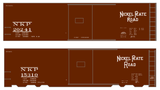 Nickel Plate Road 40 Ft Boxcar White