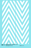 60 Degree Diagonal Barricade Stripes