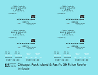 Rock Island 39 Ft Wood Ice Reefer Black