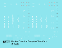 Hooker Chemical / Electrochemical Tank Car White Niagara Falls