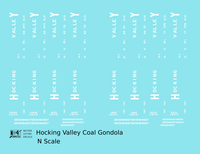 Hocking Valley Coal Gondola White
