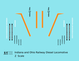 Indiana and Ohio Railway Diesel Locomotive
