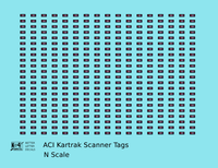 Kartrak ACI Scanner Barcode Tags