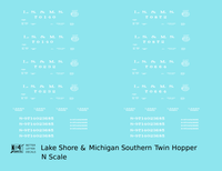 Lake Shore & Michigan Southern LS&MS Hopper New York Central