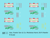 Mistletoe Hams 36 Ft Billboard Reefer