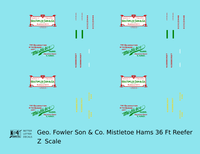 Mistletoe Hams 36 Ft Billboard Reefer