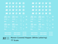 Monon Covered Hopper White