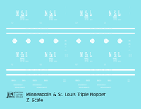 Minneapolis and St Louis Three Bay Hopper MSTL