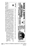 Mansur & Tebbetts Implement Co 60 Ft Billboard Boxcar White & Black