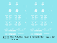 New Haven Triple Hopper White Script Logo