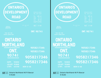 Ontario Northland 40 Ft Boxcar White Ontario’s Development Road