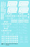Penn Central PC 40 Ft Boxcar White