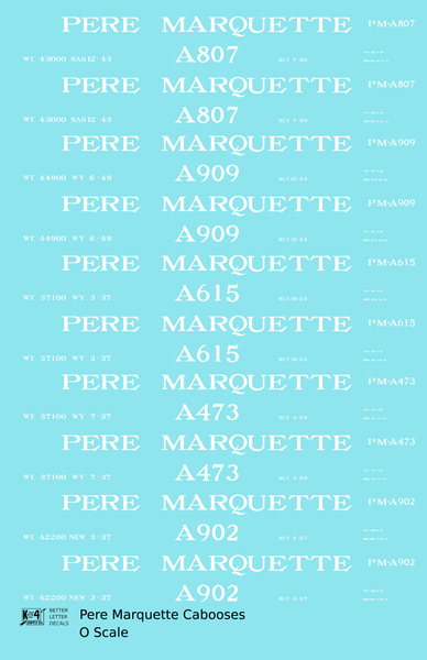 Pere Marquette Caboose White