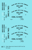 Polar Wave Ice & Fuel Ice Reefer Insulated Car Black
