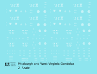 Pittsburgh and West Virginia Gondola White