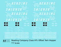 Reading Class HTC Offset Twin Hopper White