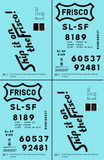 SLSF Frisco 50 Ft Boxcar Black Late Scheme