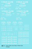 Union Tank Line Class X Tank Car White