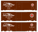 Seaboard Air Line Silver Meteor Boxcar White and Red