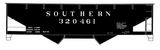 Southern Railway Offset Twin Hopper White