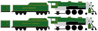 Southern Railway Passsenger Steam Locomotive Gold Crescent Ltd