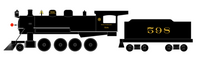 Southern Railway Freight Steam Locomotive Gold