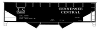 Tennessee Central Offset Twin Hopper White